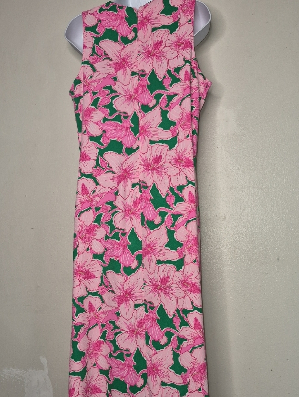 Lilly Pulitzer Pink & Green Floral Maxi Dress - Picture 6 of 11